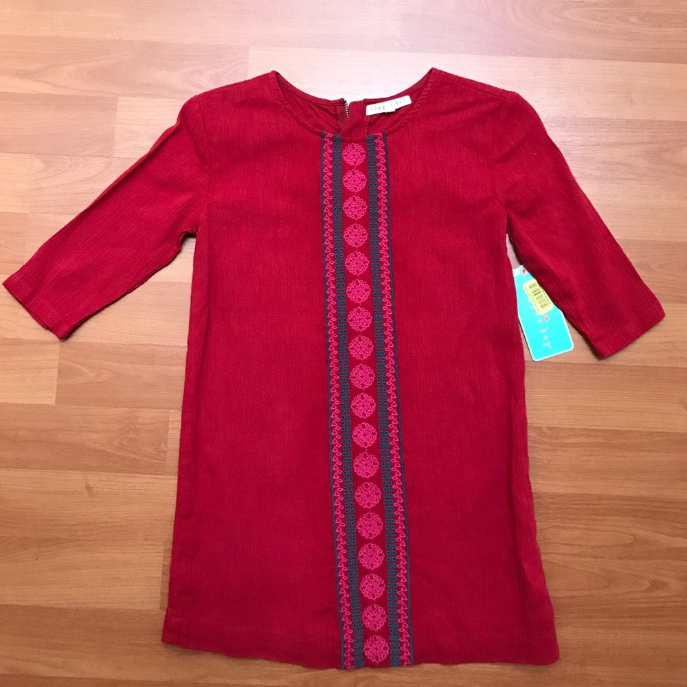 Copper Key Long Sleeve Dress Girl Size 5